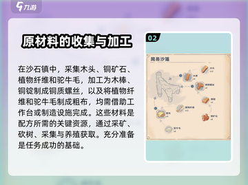 沙石镇时光🔥简易沙蓬建造配方大公开！截图3