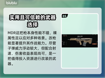 暗区突围💥无限枪械大全，玩家必看🔥截图6