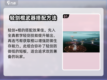 射雕手游轻剑副武器搭配🔥最强攻略来啦！截图2