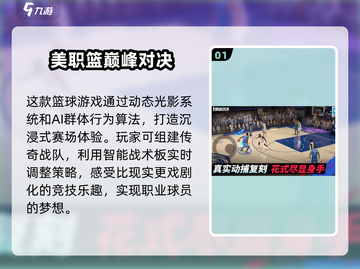 🏀2025必玩NBA篮球联赛游戏下载分享！🔥截图2