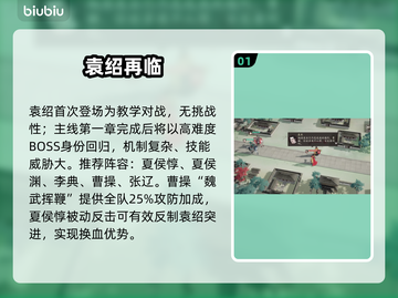 三国志战略版🔥袁绍逆袭通关秘籍💥截图2