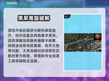 红警黑屏有声？速用加速器解决！🎮截图2