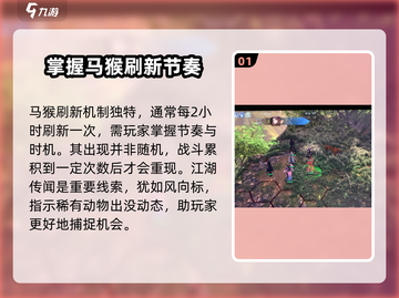 侠客风云传前传🔥马猴刷新时间大揭秘！💡截图2