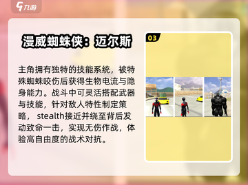 🕷2025最火蜘蛛侠游戏TOP榜🔥截图4