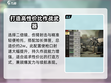超凡先锋💥暴雨冲锋枪配件选择攻略🎉截图3