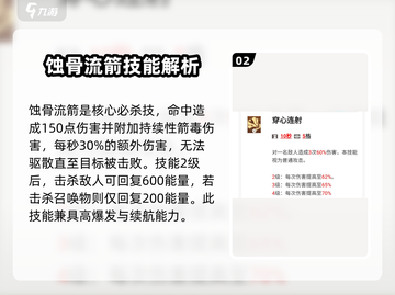 剑与远征2🔥蚀骨流箭技能超详细图文解析来了！截图3
