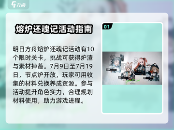 明日方舟🔥熔炉还魂记活动内容大曝光！不容错过🎉截图2