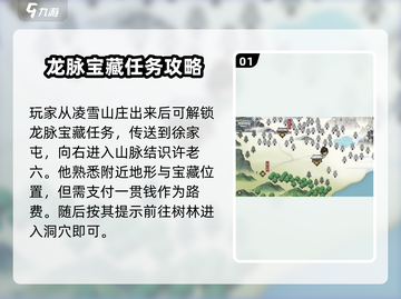 大侠立志传🔥龙脉宝藏获取全攻略！👇截图2