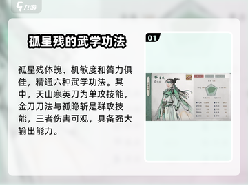 墨剑江湖孤星残🔥武学技能大曝光！截图2