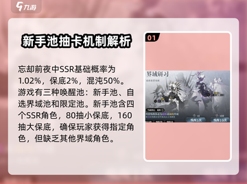 忘却前夜🔥SSR爆率揭秘！抽卡机制全解析！截图2