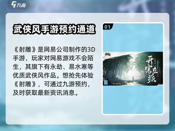 射雕手游🔥研发公司揭秘及玩法攻略来了！截图2