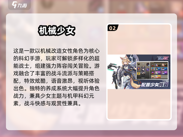 🔥女机器人主角游戏大揭秘！🎮免费畅玩TOP榜2025💥截图3