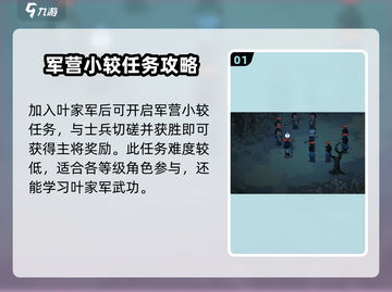 《大侠立志传》叶家军职务提升秘籍💥🔥截图2