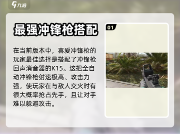 三角洲行动🔥最强冲锋枪选择攻略来啦！截图2