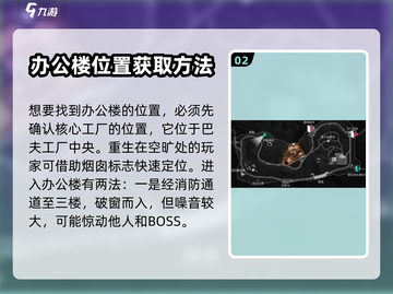 和平精英：巴夫工厂办公楼位置大起底🔥截图3