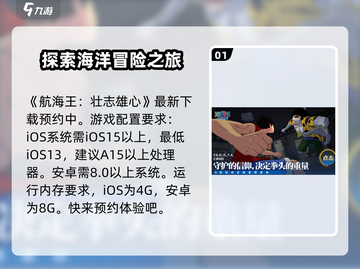 航海王壮志雄心💥最低配置要求来了！💡截图2