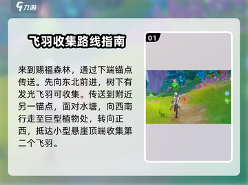 原神✨：赐福森林欢声飞羽位置全解密！截图2