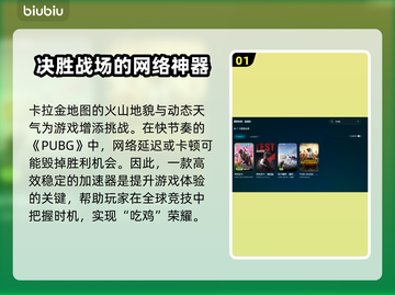 PUBG加速器推荐💥低延迟吃鸡神器🔥截图2