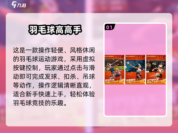 🔥2025超🔥羽毛球游戏TOP榜💥🎮截图2