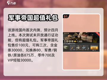 战火勋章🔥通行证充值礼包大揭秘🎮截图2