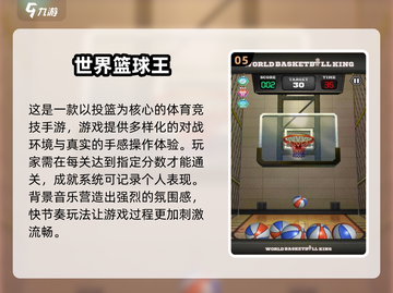 🏀2025最🔥篮球游戏推荐，免费玩到停不下来！截图6