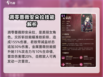 永夜降临：复苏凋零蔷薇，揭秘神秘角色🌹🎮截图2
