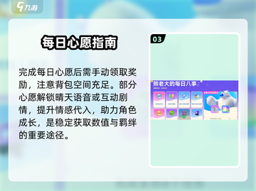 🎮星绘友晴天每日心愿速通攻略！截图4
