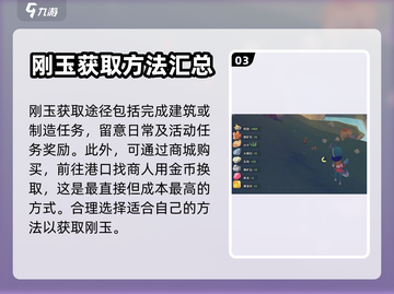 🎮波西亚时光：快速爆刚玉秘籍💎截图4