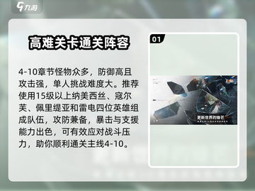 《少女前线2追放》4-10通关秘籍🔥截图2