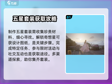 无限暖暖⭐五星套装大揭秘！玩家必看🔥截图2