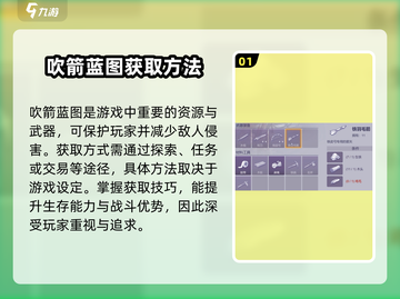 阿瑞斯病毒2🔥吹箭蓝图获取方法大公开！💥截图2