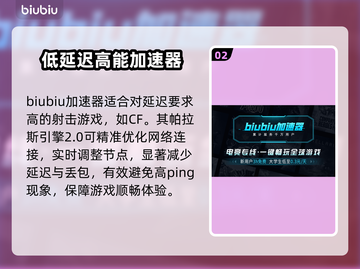 CF延迟高？这款加速器🔥让你畅爽吃鸡！截图3