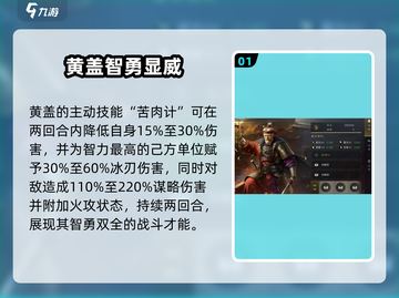 《三国谋定天下》黄盖金书🔥必看！韬略搭配攻略💥截图2