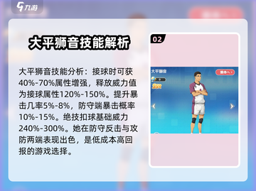 排球少年手游🔥大平狮音超强解析🎉截图3