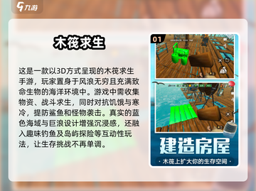 🔥2025必玩！超有趣木筏生存手游推荐🎉截图2