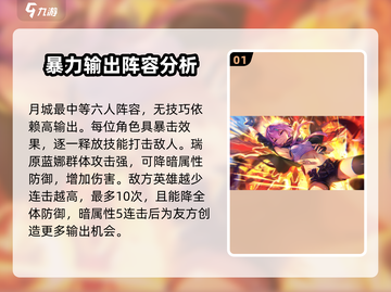 炽焰天穹暗队搭配🔥最强阵容等你来战！截图2