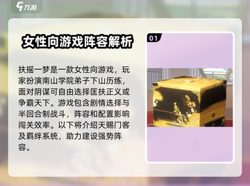 扶摇一梦❗天赐门客最强🔥搭配攻略来啦！截图2