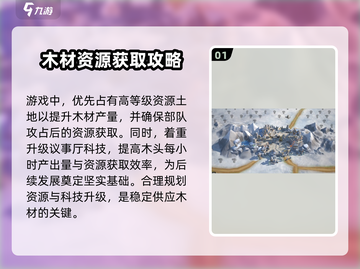 荒野国度🔥快速获取木头技巧💎截图2