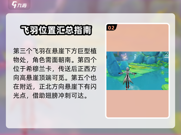 原神⚡赐福森林欢声飞羽位置全攻略！🔥截图3