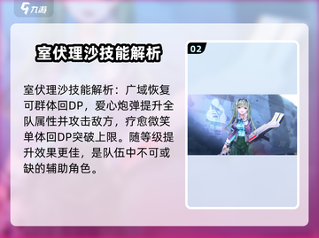 炽焰天穹🔥室伏理沙技能实力大曝光！游戏党必看👇截图3