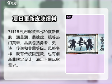 王者荣耀2024夏日版本🔥重磅爆料✨活动全介绍🎉截图3