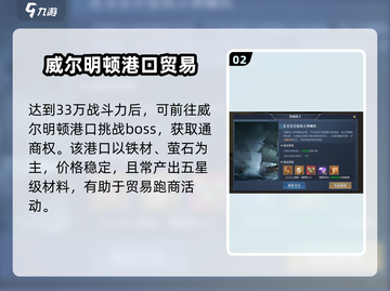 黎明之海💎威尔明顿港口开启攻略来啦！截图3