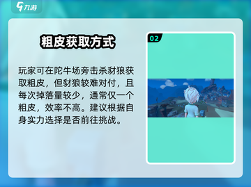 沙石镇时光💡粗皮获取攻略，玩家必看！截图3