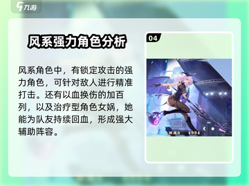 原神：风系角色超强推荐！✨带你飞天战斗🔥截图5