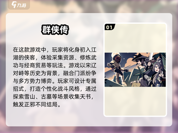 🔥2025最全群侠传游戏合集下载，武侠迷不容错过！💥截图2