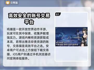 鸣潮🎉账号出售渠道大揭秘！玩家必看🔥截图2