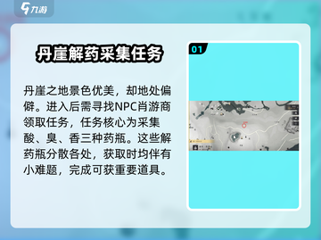燕云十六声🔥丹崖任务超详细攻略来啦！截图2