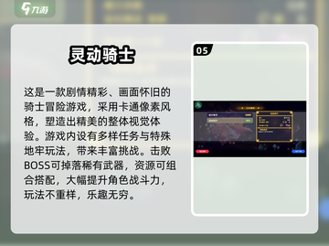 🔥2025十大经典骑士游戏合集✨截图6