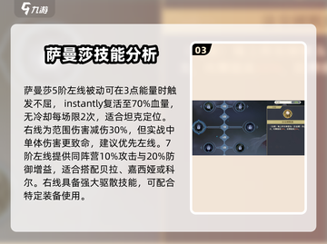 铃兰之剑：萨曼莎强度爆表🔥技能加点全攻略！截图4