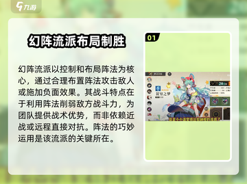 无尽梦回🔥幻阵流派玩法超详细攻略来啦！截图2